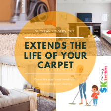 Extend the life of carpet